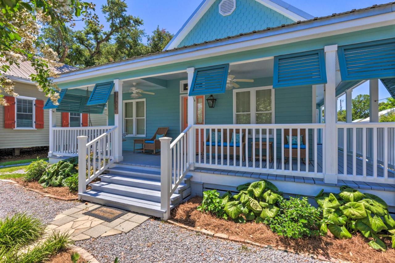 Cottage With Porch - 3 Min Walk To Bay St Louis Bay St. Louis エクステリア 写真
